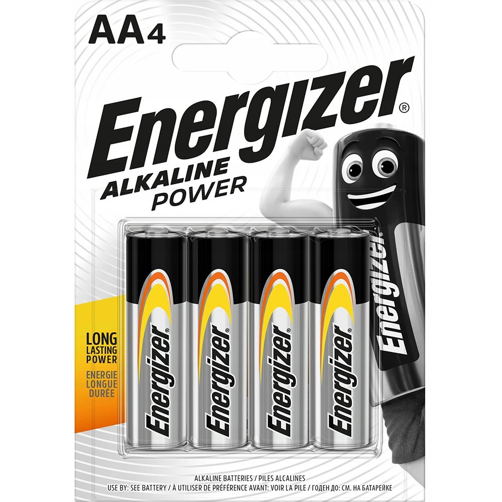 Элемент питания ENERGIZER Alkaline Power LR6/4BL (AA) 4шт