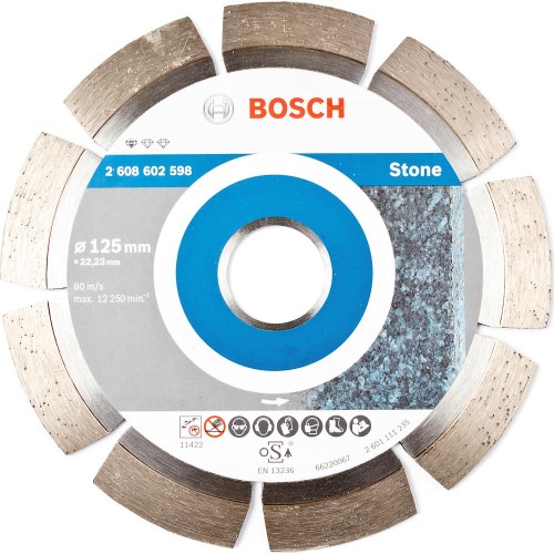 Диск алмазный по камню Bosch Standard for Stone 125х22.2мм (598)