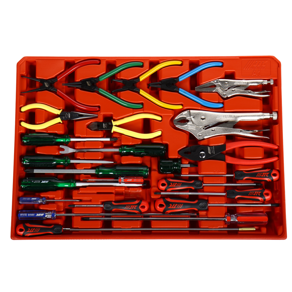 Набор инструментов для тележки инструментальной 26 предметов JTC