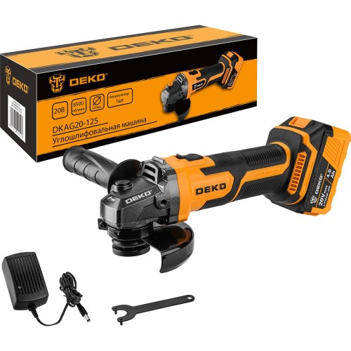 Машина шлифовальная угловая DEKO DKAG20-125