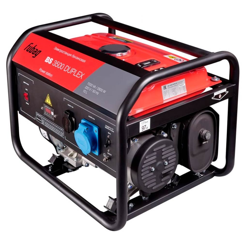 Бензиновый генератор Fubag BS 3500 DUPLEX