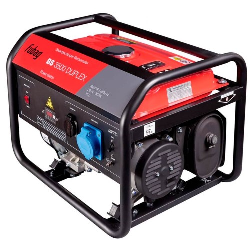 Бензиновый генератор Fubag BS 3500 DUPLEX