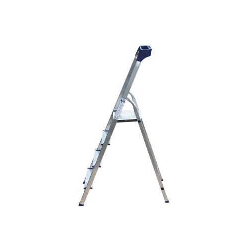 Стремянка Алюмет 4 ступени алюминиевая с пластиковым органайзером