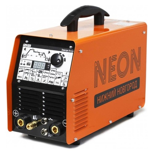 Аппарат сварочный инверторный NEON ВД-201 АД (DC, 220, горелка) аттестован НАКС
