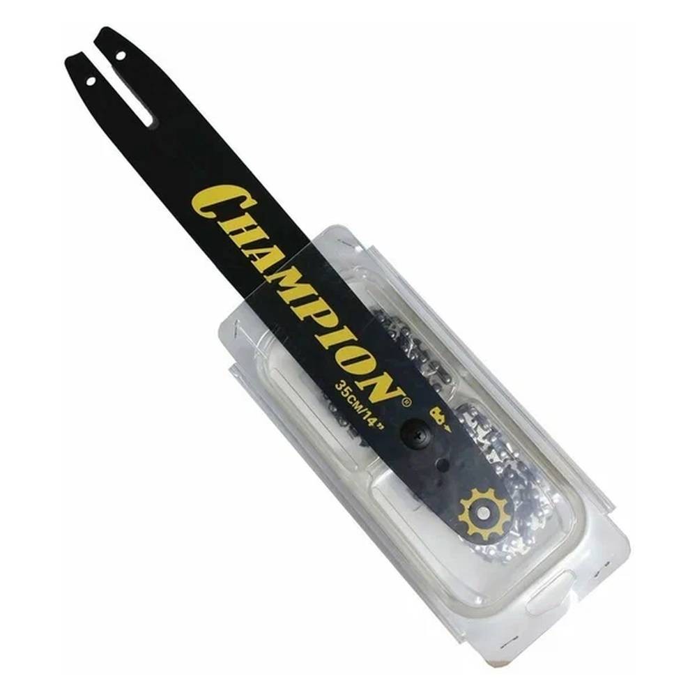 Набор CHAMPION Шина 35см 3/8" 1.3мм 50зв + 2 цепи (952928)