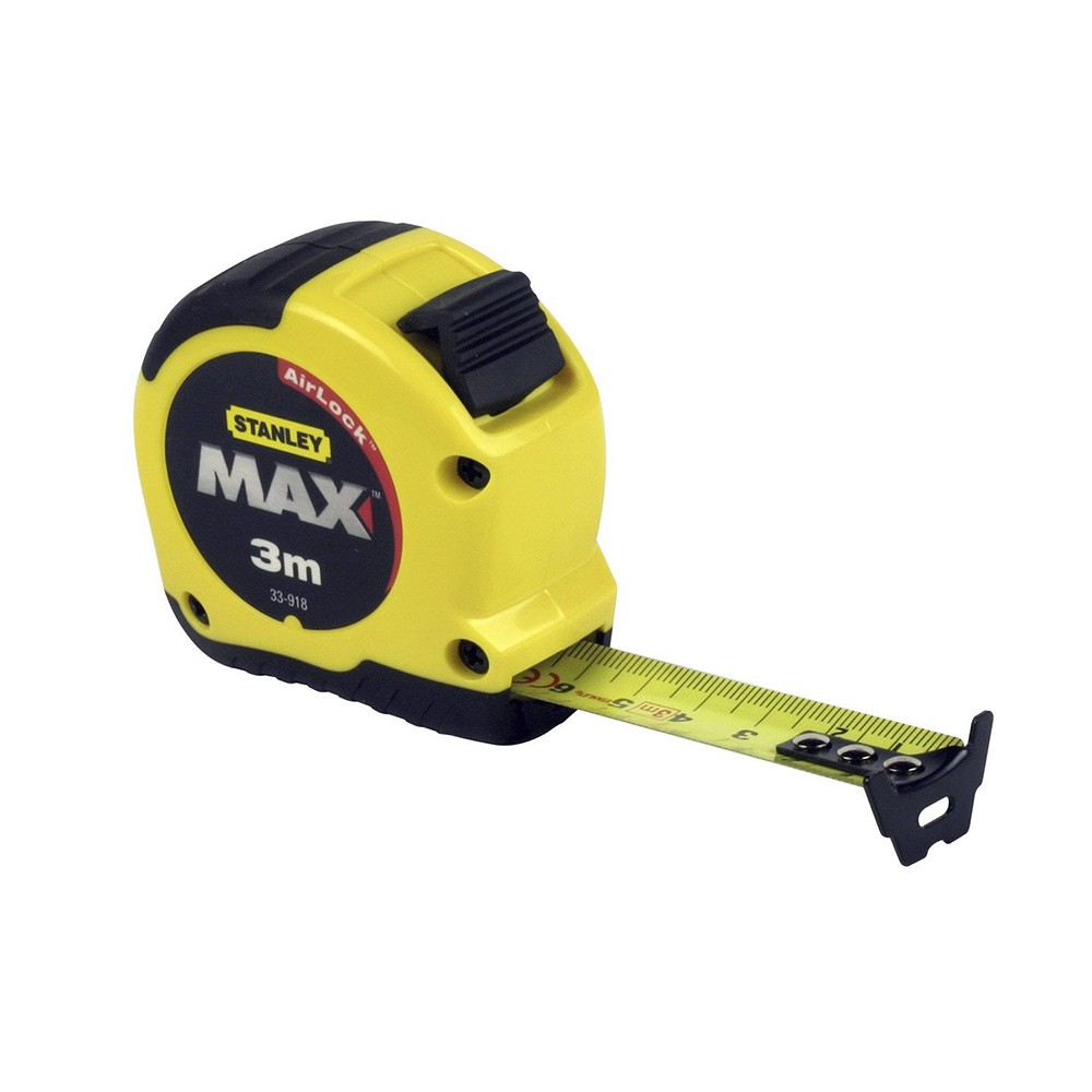 Рулетка измерительная STANLEY Max 3м х 19мм 0-33-918