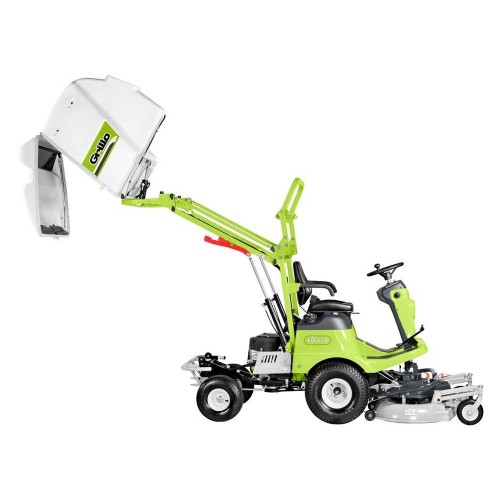 Grillo Садовый райдер FD 450 c фронтальной декой и встроенным травосборником