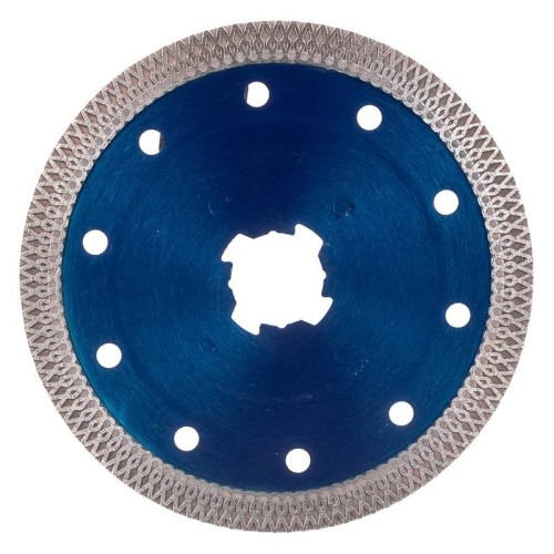 Диск алмазный по керамограниту и керамике Hilberg Турбо 125*22.2мм (HMX402)