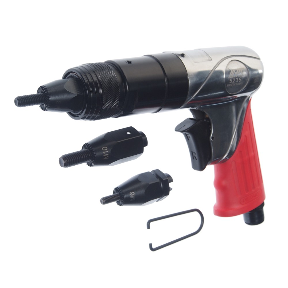 Заклепочник пневматический резьбовой размер заклепок: М6; М8; М10 JTC