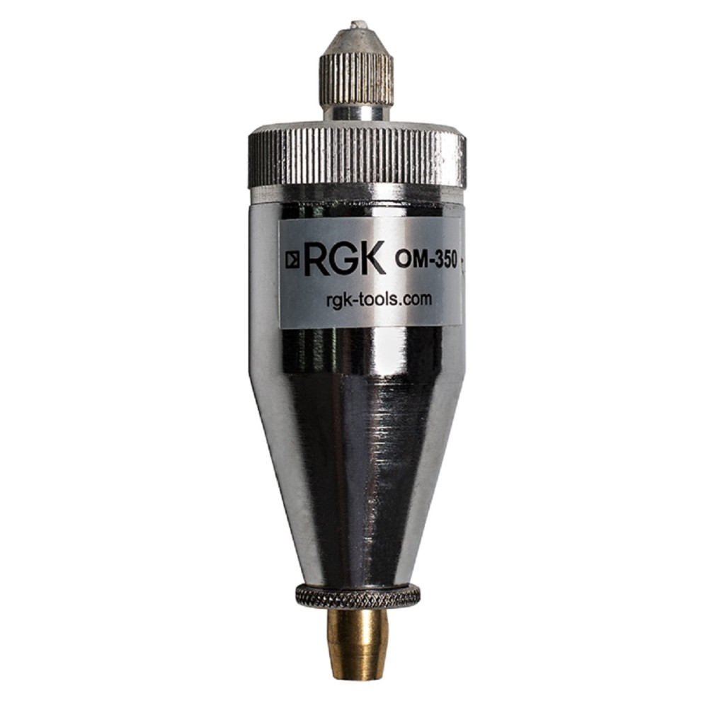 Регулируемый отвес RGK OM-350 маркшейдерский со съёмным шнуром 350 г