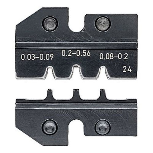 Плашка опрессовочная: штекеры D-Sub, HD 20, HDE, 0.03-0.56 мм2, 3 гнезда