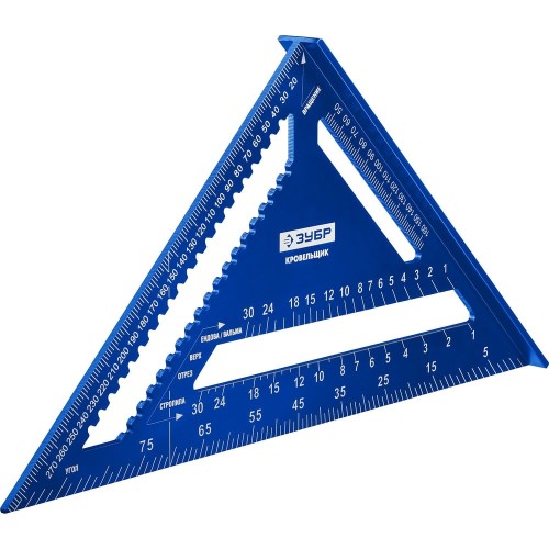 ЗУБР Кровельщик, 300 мм, 5-в-1, универсальный кровельный угольник, Профессионал (34391-30)