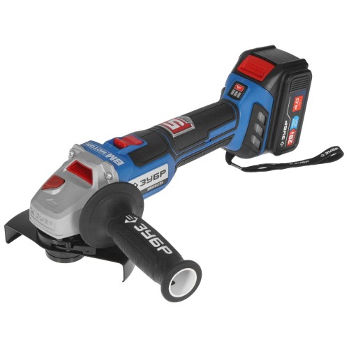 Машина шлифовальная угловая аккумуляторная ЗУБР AB-125-41