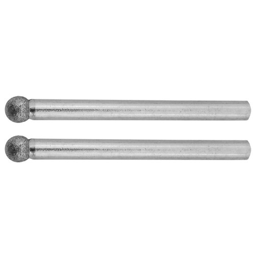 ЗУБР 2 шт, 4.0 x 3.2 x 38 мм, набор алмазных мини-шарошек (35922)