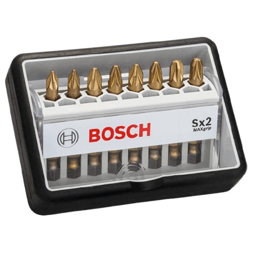 Набор бит Bosch 49мм TIN Robust Line 8шт (571)