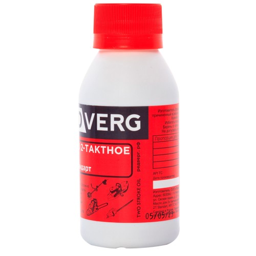 Масло REDVERG 2-х тактное стандарт 0.1л