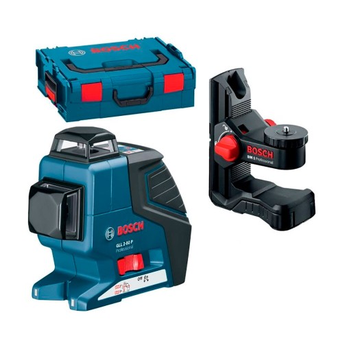 Лазерный уровень Bosch GLL 2-80 + BM1 + L-BOXX