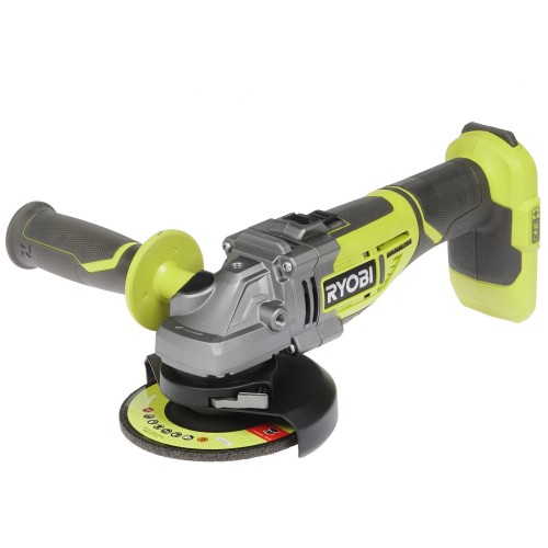 Углошлифмашина бесщеточная Ryobi ONE+ R18AG7-0 без аккумулятора в комплекте 5133002852