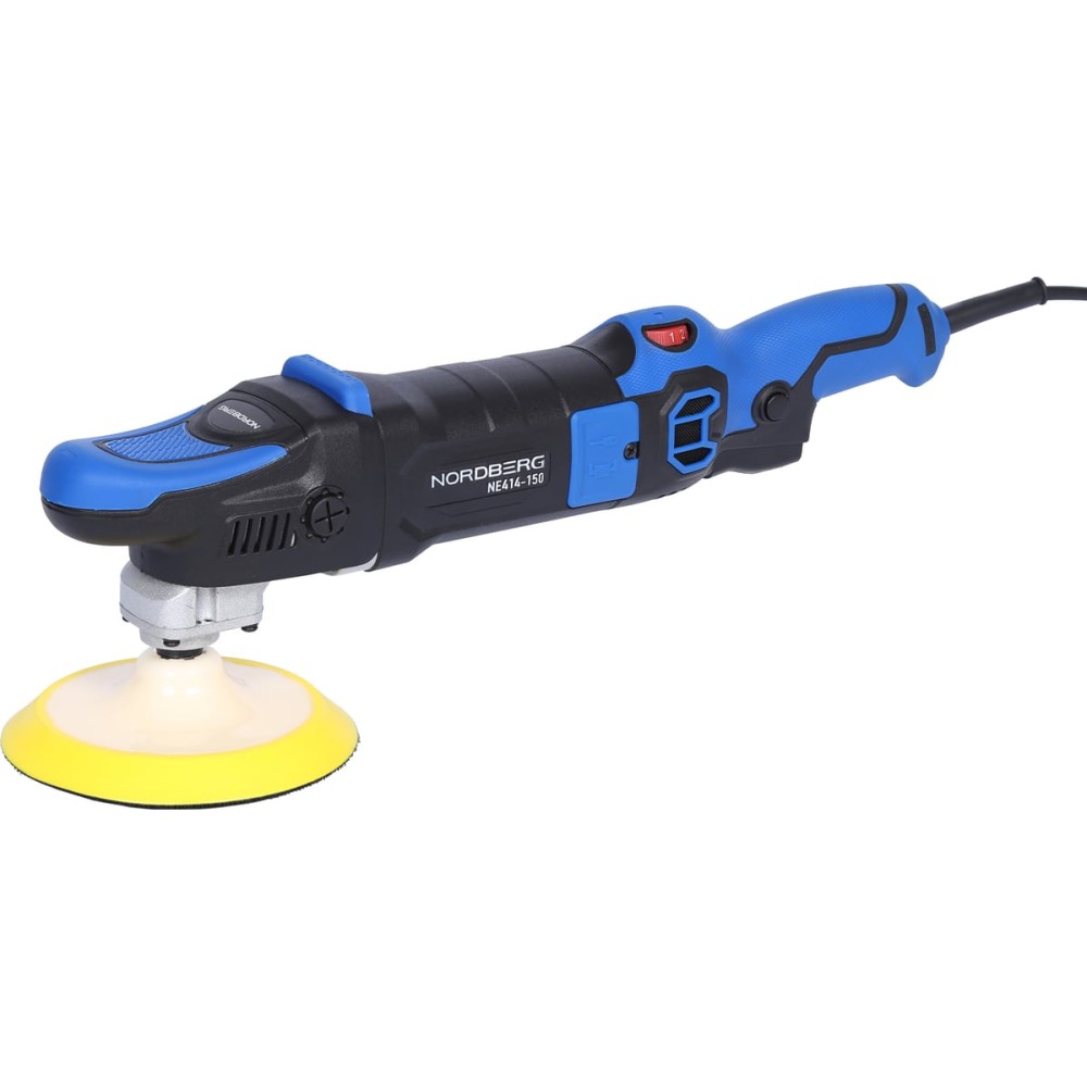 Полировальная машинка, диск 150 мм, 450-1950 об/мин, 1200 Вт NORDBERG NE414-150