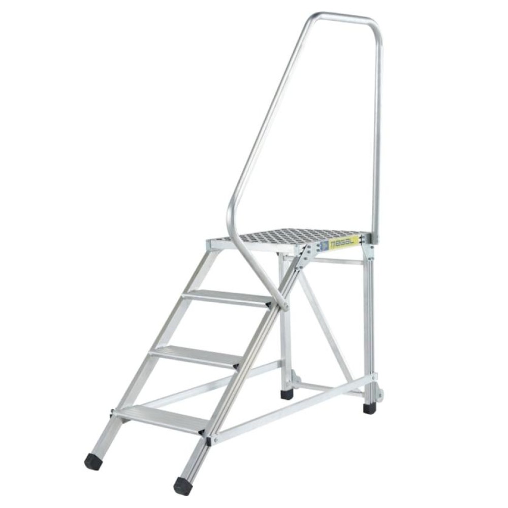 Лестница подмости MEGAL ЛП-0,8 с одним поручнем