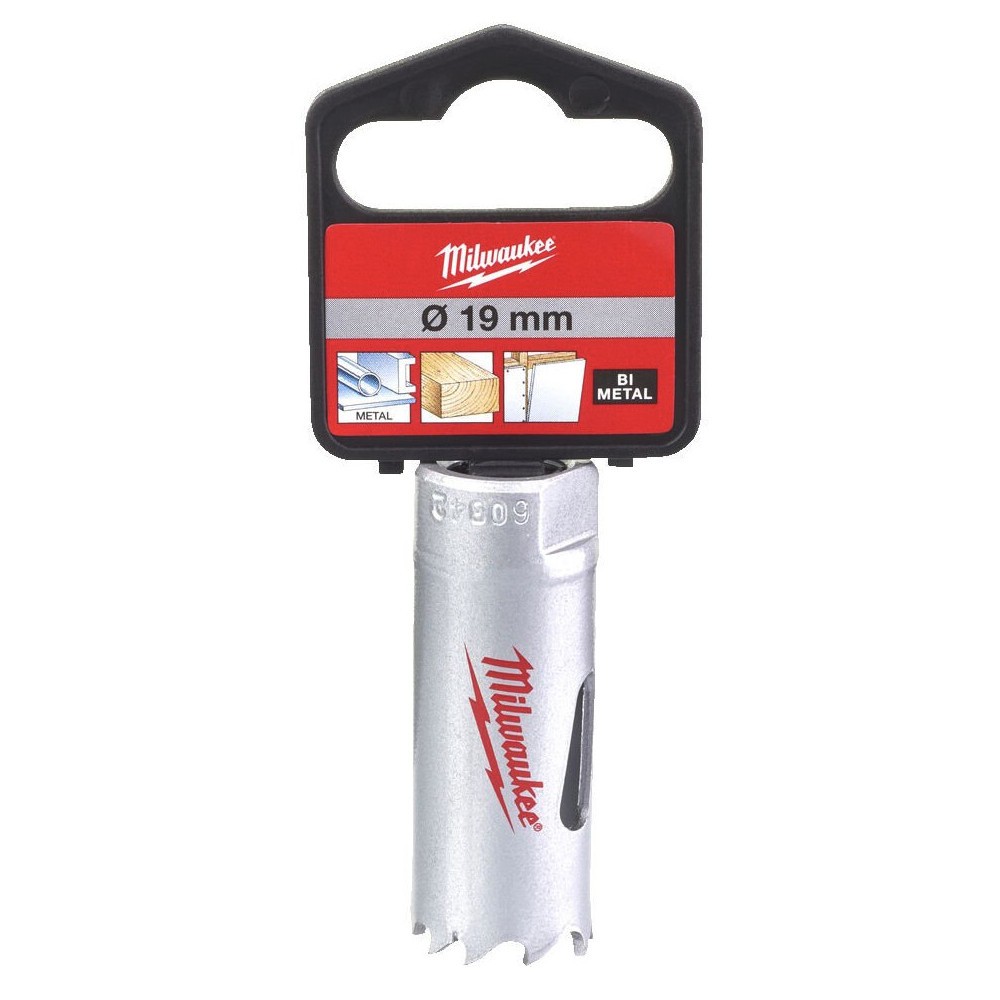 Коронка Milwaukee Contractor 19мм биметаллическая (673)