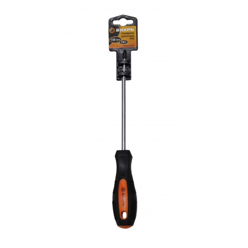 Отвёртка крестовая ВИХРЬ PH2 150мм