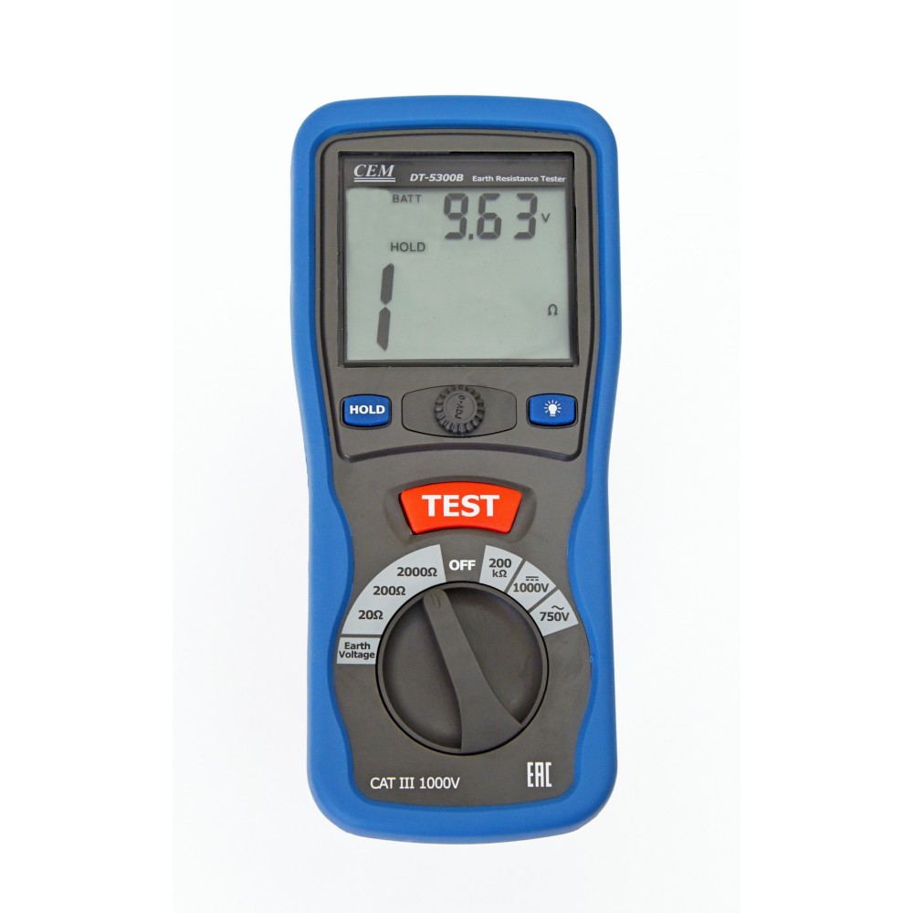 Измеритель сопротивления заземления СЕМ DT-5300B
