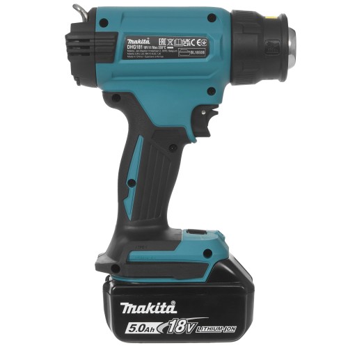 Фен строительный аккумуляторный Makita DHG181RT1J