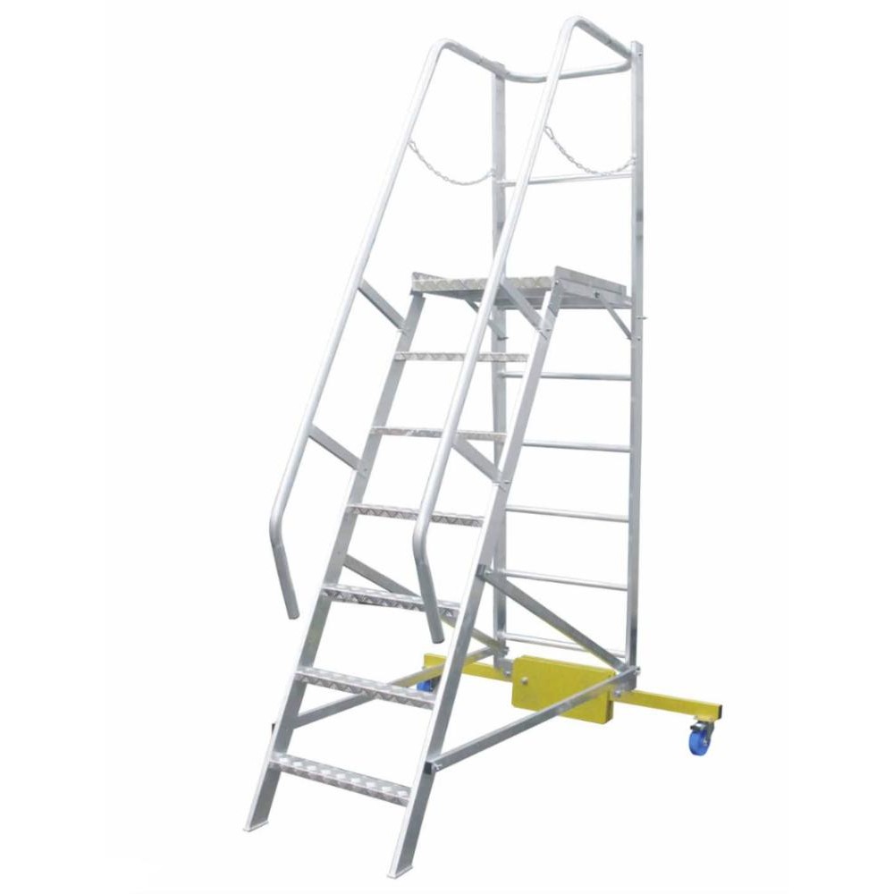 Лестница с платформой компактная MEGAL ЛСПК-1,9 (0,82)