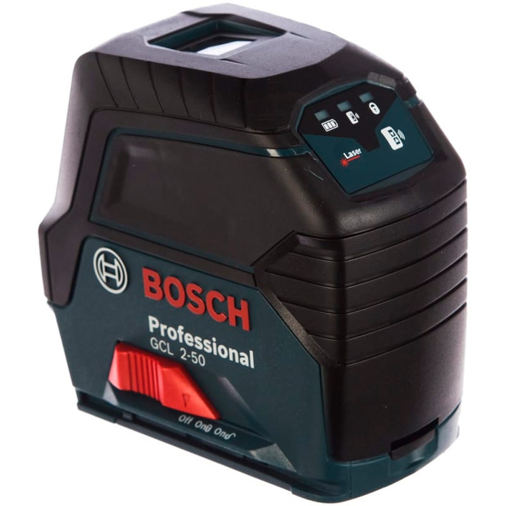 Лазерный уровень Bosch GCL 2-50 + LR6 + RM1 + BM3 +кейс