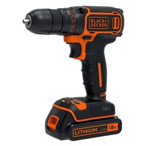 Аккумуляторная дрель-шуруповерт Black&Decker BDCDC18B