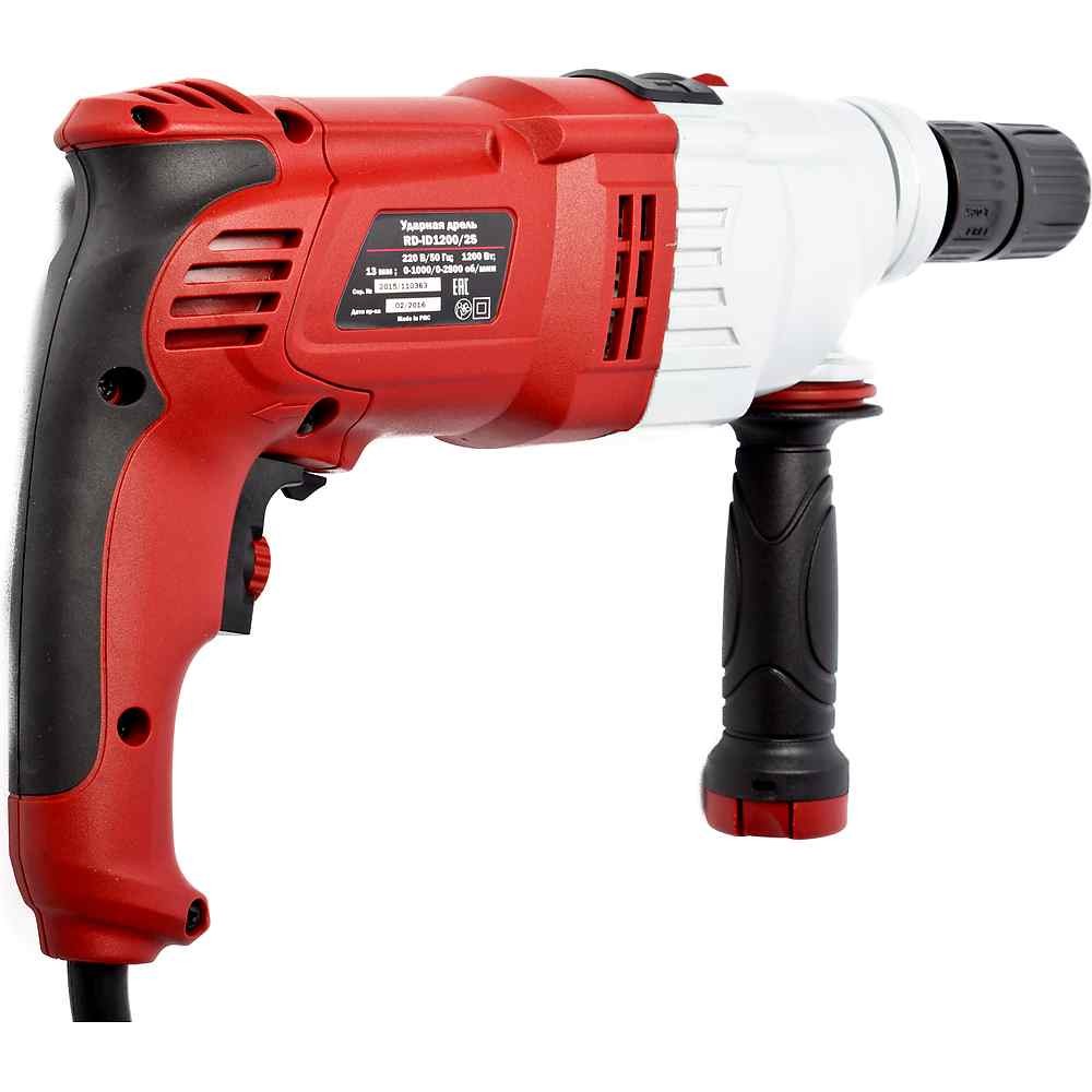 Сетевая дрель REDVERG RD-ID1200/2S ударная