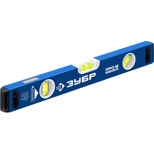 ЗУБР ПРО-М, 400 мм, усиленный магнитный уровень, Профессионал (34589-040)