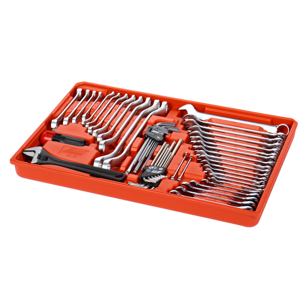 Набор инструментов для тележки инструментальной 55 предметов JTC