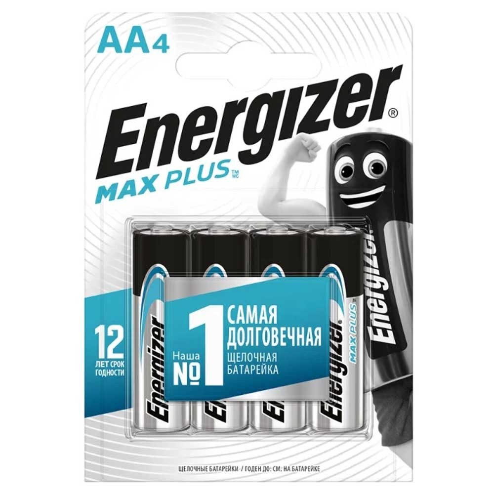 Элемент питания ENERGIZER E91/LR6 (AA) Max Plus BP4 4шт