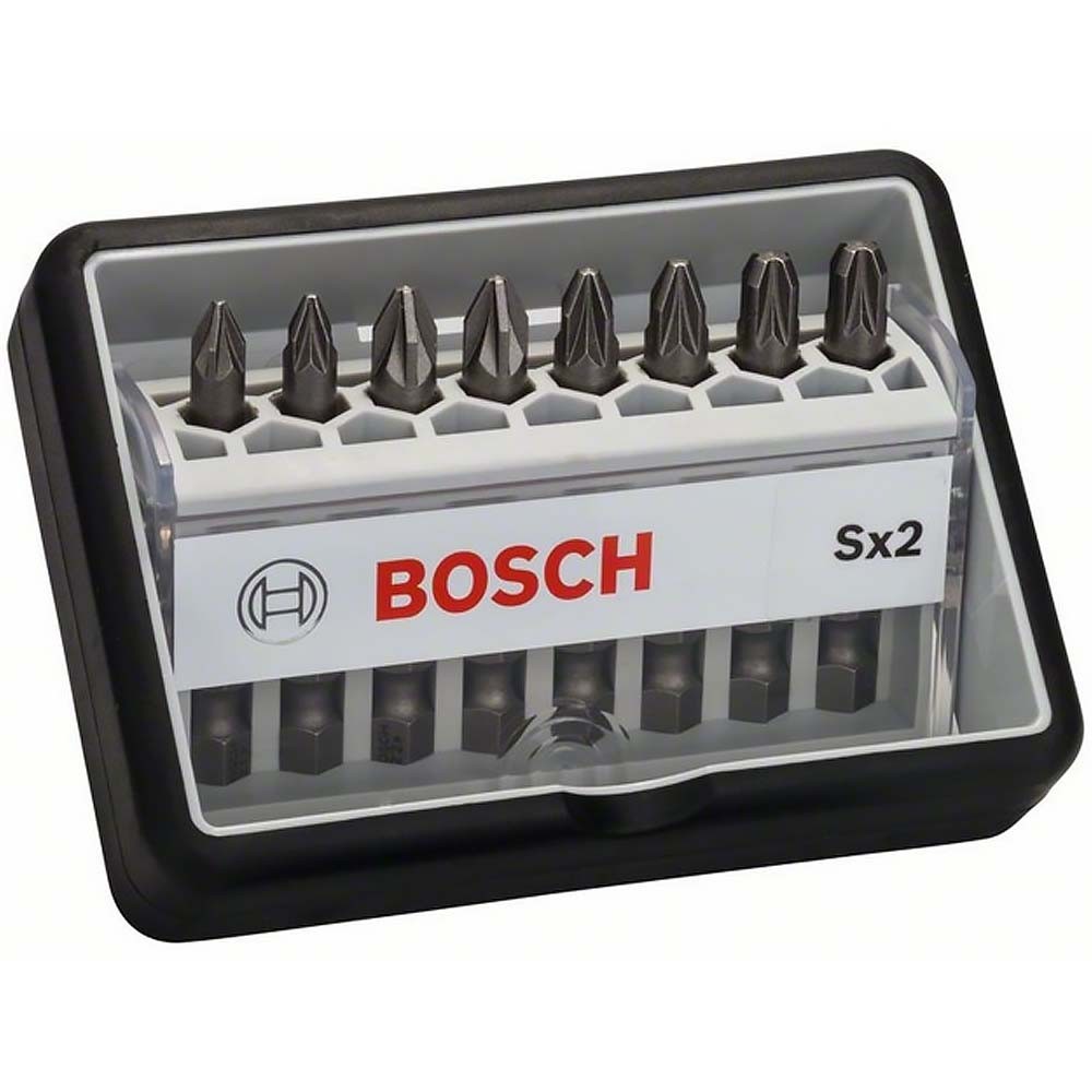 Набор бит Bosch 49мм Robust Line 8шт (557)