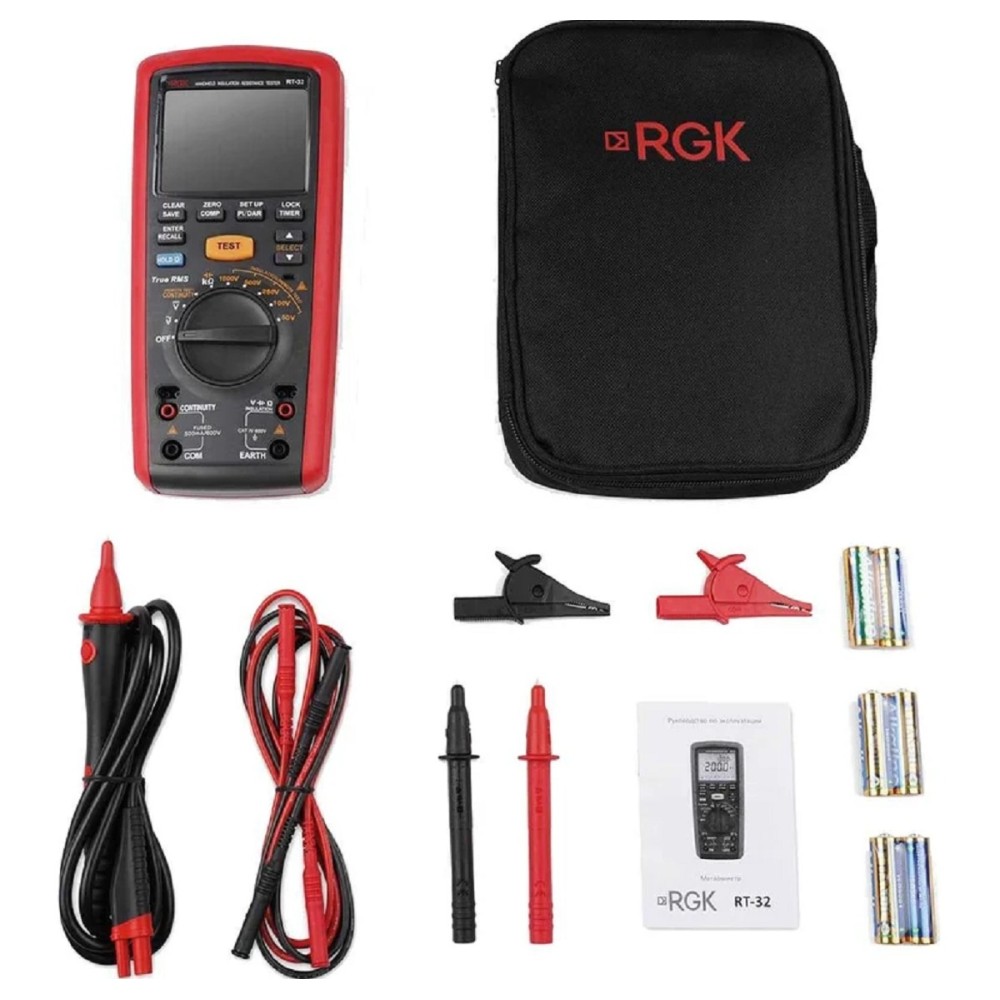 Мегаомметр RGK RT-32 с поверкой