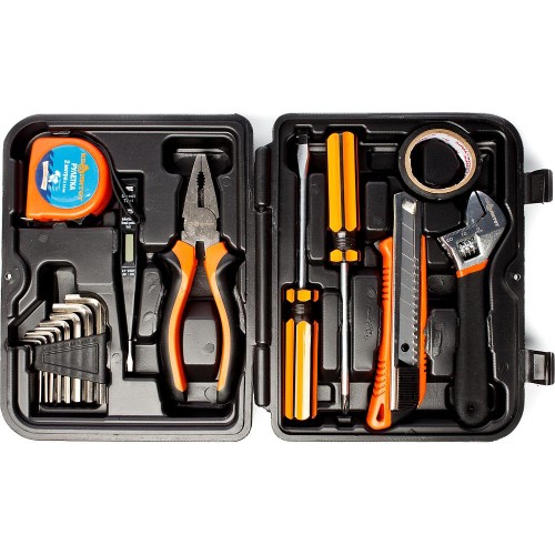 Набор домашнего мастера "Сделай сам" Квалитет 16 предметов (кейс)