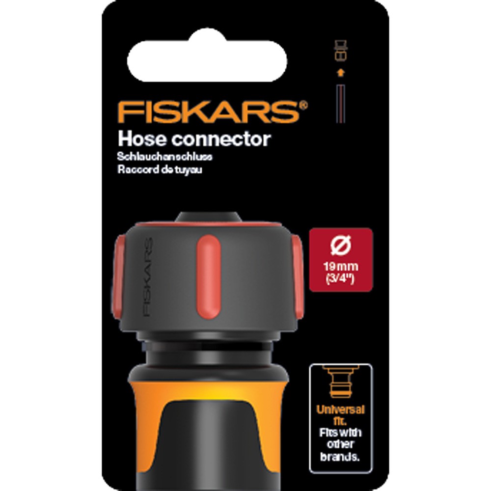 Коннектор для шланга Fiskars 3/4"