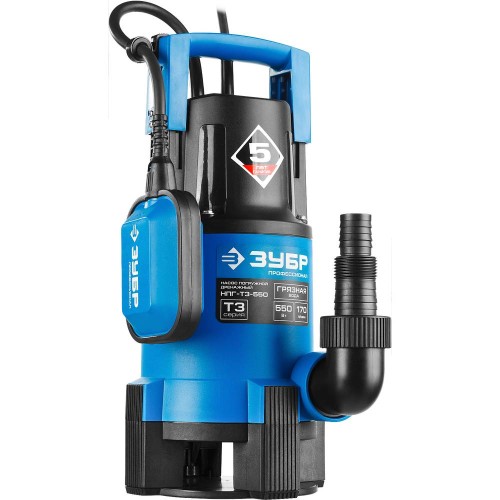 Насос дренажный ЗУБР НПГ-Т3-550