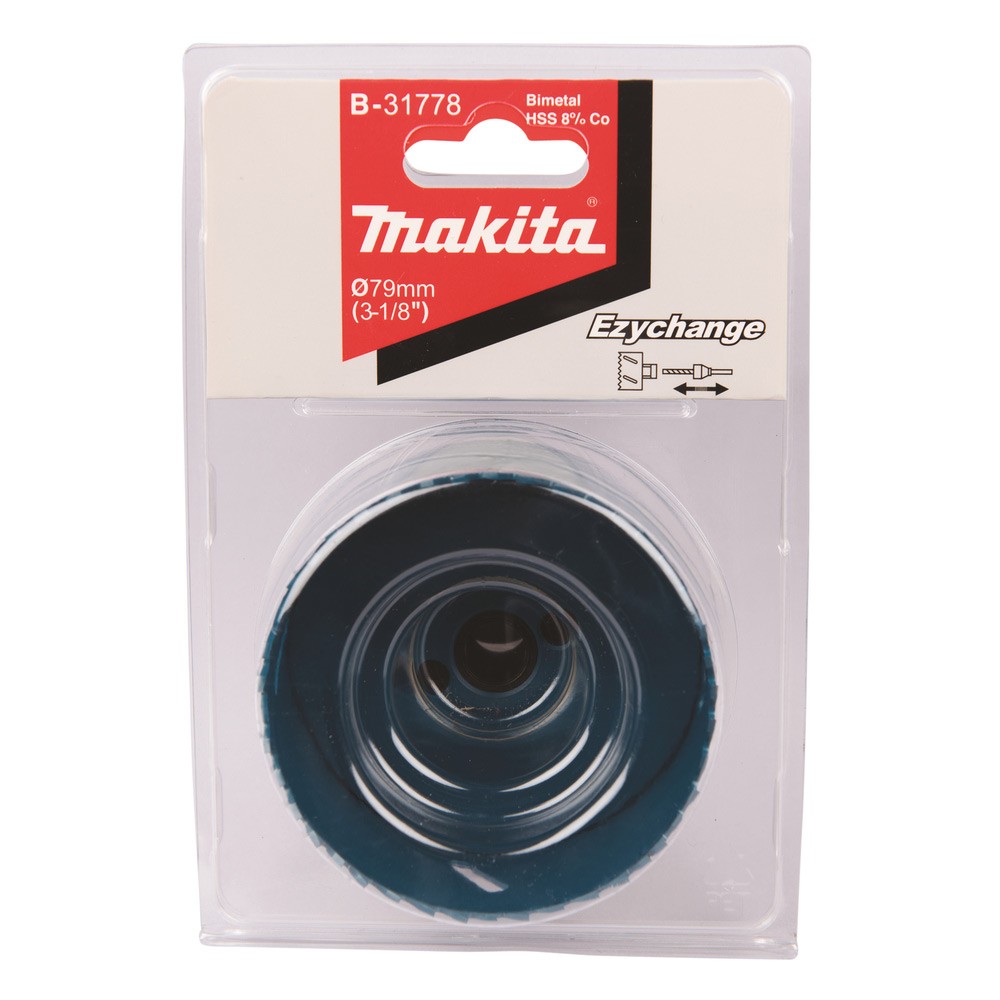 Коронка Makita Ezychange 79мм биметаллическая (B-31778)