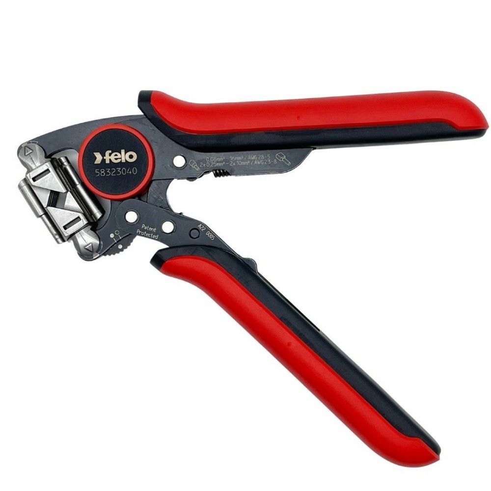 Торцевые прессклещи Felo для опрессовки НШВИ, поворотные, 240 мм, 58323040