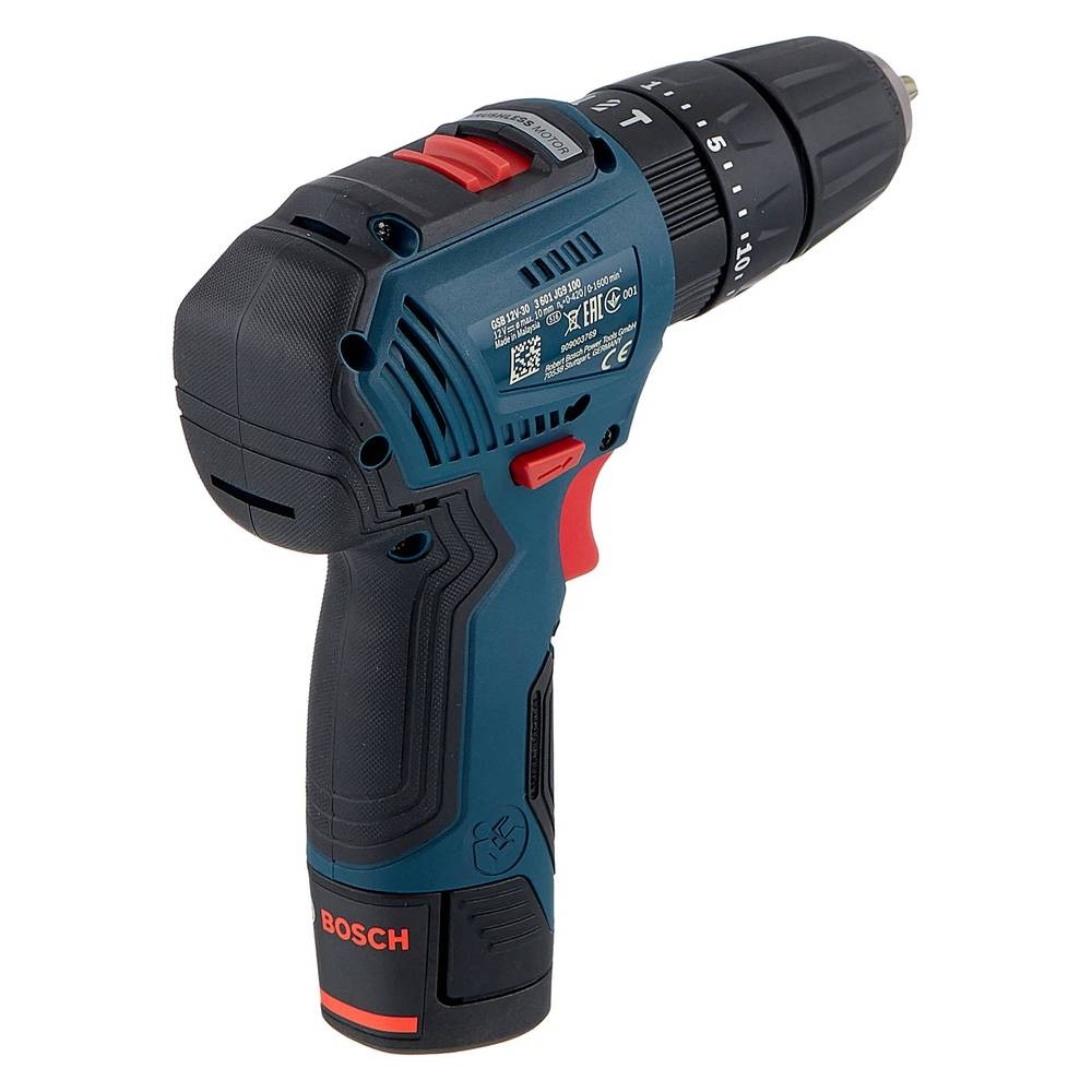 Аккумуляторная дрель-шуруповерт Bosch GSB 12V-30 ударная