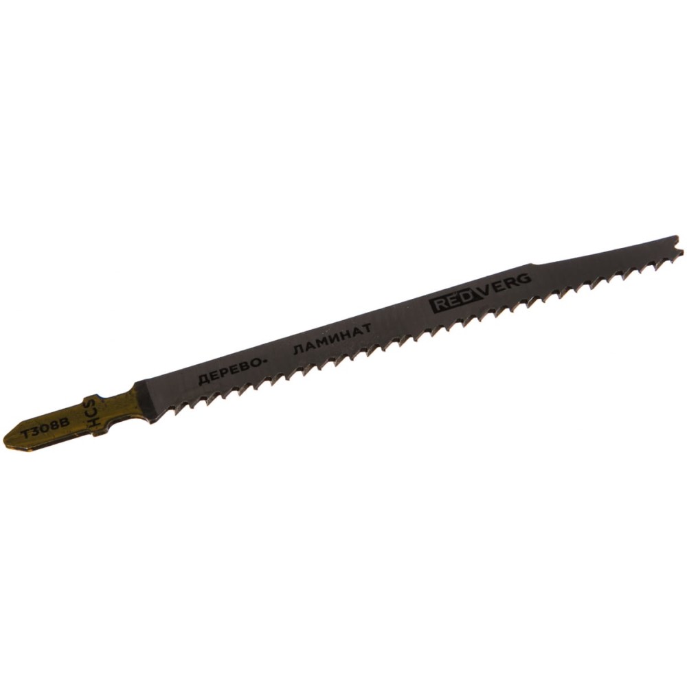 Пилка для лобзика по ламинату REDVERG Т308B HCS 116мм 2шт (820071)