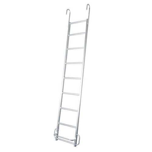 Лестница навесная алюминиевая с крюками MEGAL ЛНАак - 3,0 (450)