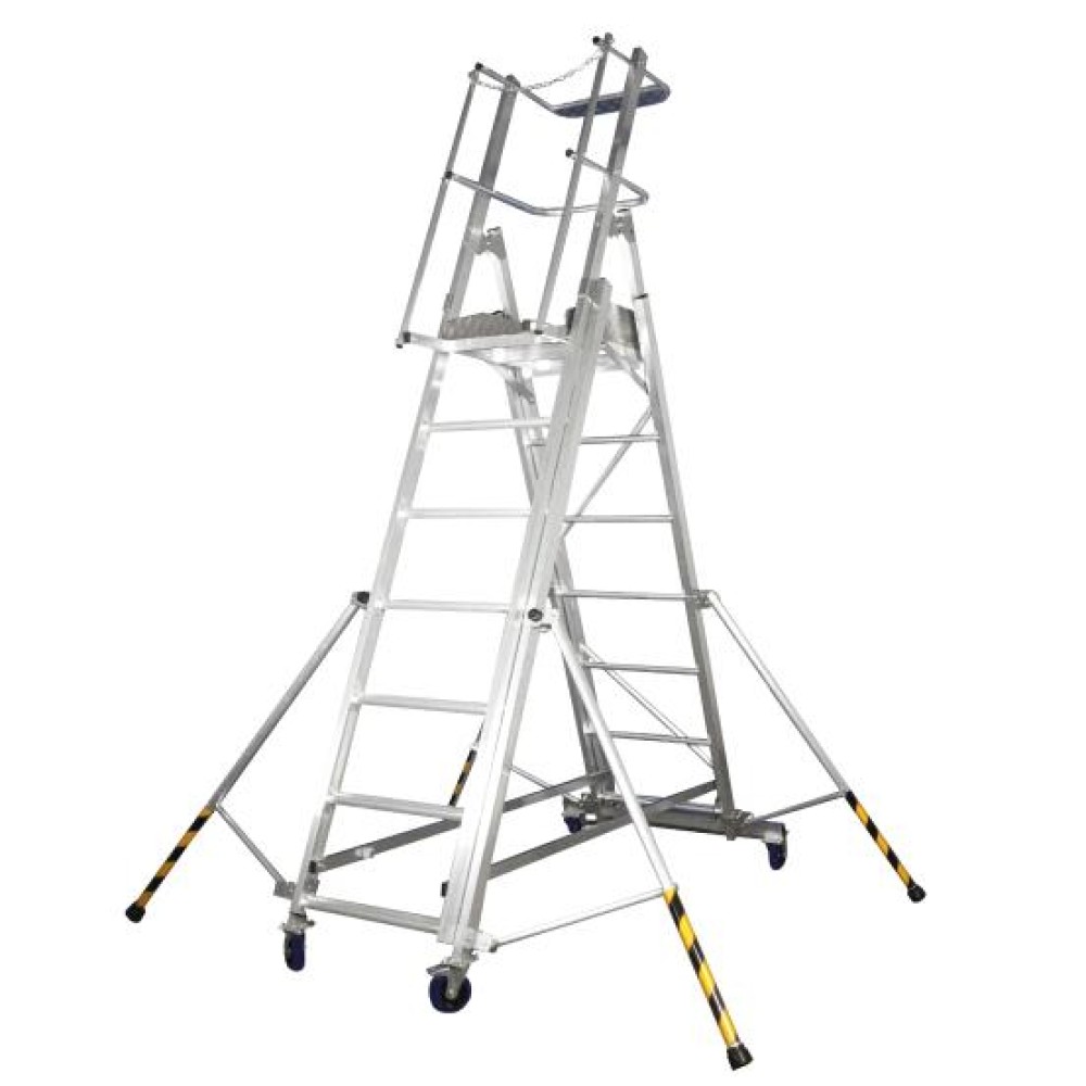 Лестница - платформа телескопическая MEGAL ТЛП (2,1 - 3,7)