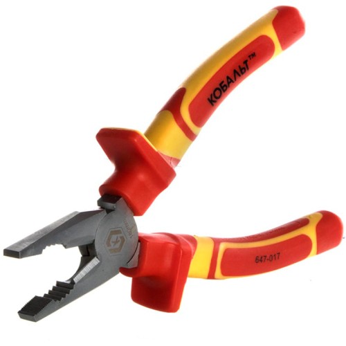 Пассатижи диэлектрические Кобальт 180мм 647-017