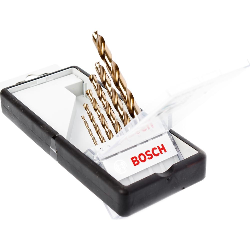 Набор сверл по металлу Bosch Robust Line HSS-CO 2-8мм 2шт (924)