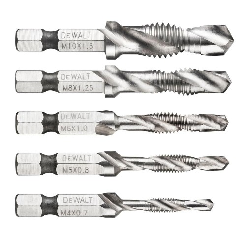 Набор сверл по металлу DeWalt IMPACT DT50060 4-10мм 5шт