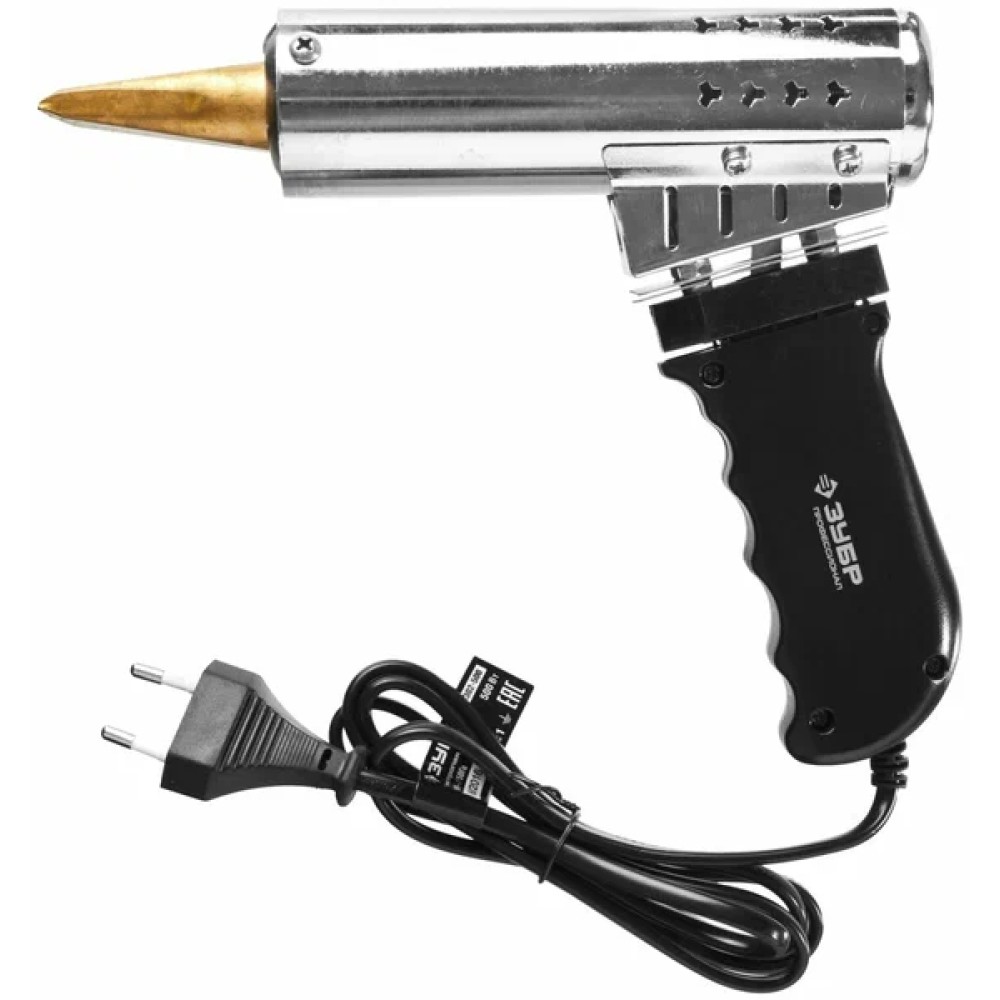 Ceramic PRO, 500 Вт, клин, сверхмощный электропаяльник с пластиковой пистолетной рукояткой, Профессионал (55302-500)